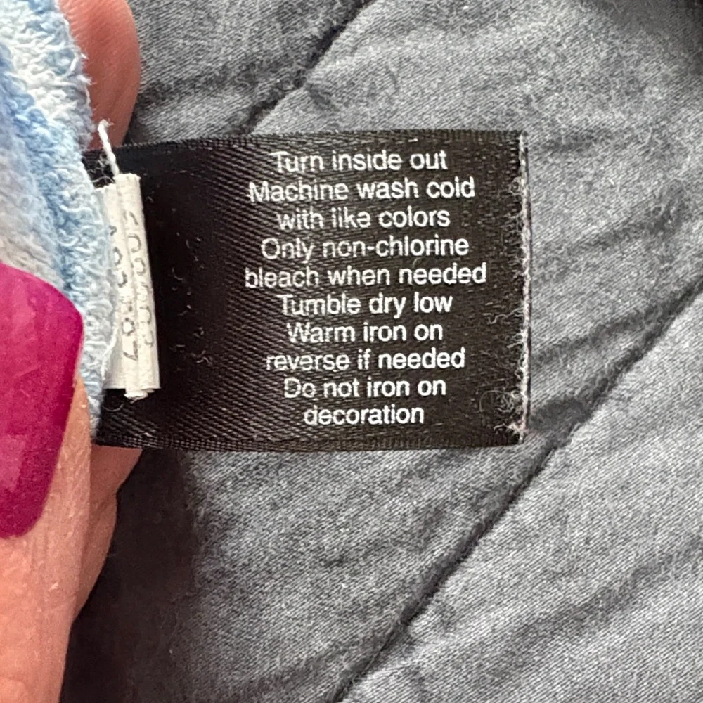 FRIENDS Blue and White Tie-Dye Sweatshirt - Picture 4 of 5